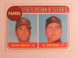 Rafael Robles Al Santorini SD Padres 1969 Topps Rookie #592