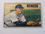 Jerry Priddy Detroit Tigers 1951 Bowman #71