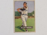 Willard Marshall Boston Braves 1951 Bowman #98