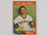 Paul  Molitor Brewers 1981 Topps #300