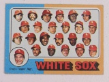 Chuck Tanner White Sox 1975 Topps Team Card #276