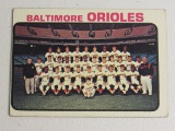 Baltimore Orioles 1973 Topps Team Card #278