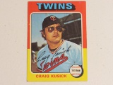 Craig Kusick Twins 1975 Topps #297
