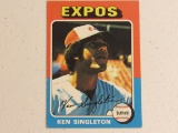 Ken Singleton Expos 1975 Topps #125