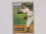 Sam Zoldak Philadelphia A's 1951 Bowman #114