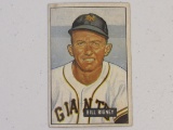 Bill Rigney NY Giants 1951 Bowman #125