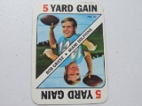 Bob Griese Dolphins 1971 Topps Game Card 5 yard gain #29