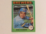 Bob Hansen Brewers 1975 Topps #508