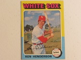 Ken Henderson White Sox 1975 Topps #59