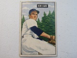 Bob Cain Detroit Tigers 1951 Bowman #197