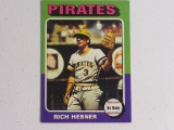 Rich Hebner Pirates 1975 Topps #492