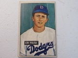Erv Palica Brooklyn Dodgers 1951 Bowman #189