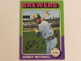 Bobby Mitchell Brewers 1975 Topps #468