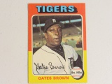 Gates Brown Tigers 1975 Topps #371