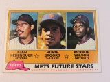 Juan Berenguer Hubie Brooks Mookie Wilson Mets 1981 Topps Rookie #259