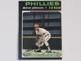 Deron Johnson Phillies 1971 Topps #490
