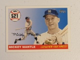 Mickey Mantle NY Yankees 2008 Topps Mantle HRs 521 #MHR521