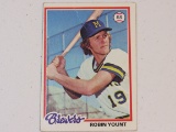 Robin Yount Brewers 1978 Topps #173
