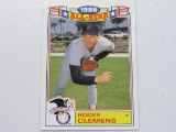Roger Clemens Red Sox 1987 Topps 1986 All Star Glossy #21