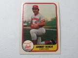 Johnny Bench Cincinnati Reds 1981 Fleer #196