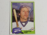 Carlton Fisk Red Sox 1981 Topps #762