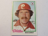 Mike Schmidt Philadelphia Phillies 1978 Topps #360