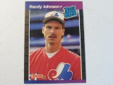 Randy Johnson Montreal Expos 1989 Donruss Rated Rookie #42