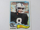 Ray Guy Oakland Raiders 1982 Topps #188