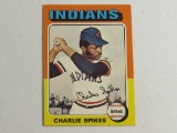 Charlie Spikes Indians 1975 Topps #135