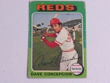 Dave Concepcion Reds 1975 Topps #17