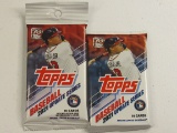 (2) 2021 Topps Baseball Update Series sealed packs
