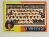 Frank Quilici Twins 1975 Topps Team Card #443