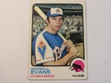 Darrell Evans Atlanta Braves 1973 Topps #374