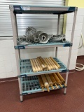 (4) Shelf Metro Rack