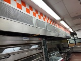 30' Commercial Hood System, Comprised Of (3) 10' Hoods And One Fire Suppression System