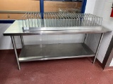 6' S/S Table With Undershelf