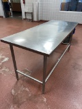 30 x 96 S/S bakers table