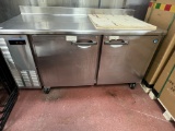 Hoshizaki Two Door S/S Work Top Cooler