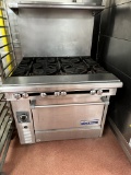 US Range (6) Burner Stove With Convection Oven