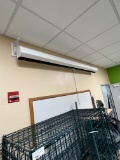 Retractable Projector Screen And Dry Erase Board