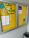 Lockable Bulletin Board