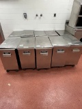 Wilder S/S Ingredient Bins On Casters