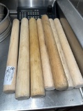 Round Maple Rolling Pins (no handles)