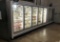 Zero Zone 8 Door Merchandiser Glass Door Refrigerator/Freezer Combo - working