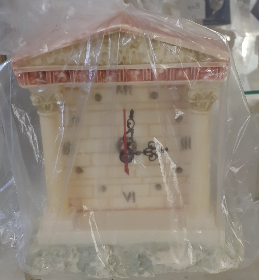 Alabaster Stone Clock