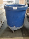 Igloo bucket with dolly - as is