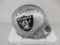 Bo Jackson of the Oakland Raiders signed autographed mini football helmet Player Holo Authenticated