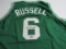 Bill Russell of the Boston Celtics signed autographed basketball jersey Hollywood Collectibles COA