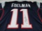 Julian Edelman of the New England Patriots signed autographed football jersey JSA COA 211