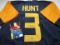 Kareem Hunt of the Toledo Rockets signed autographed football jersey Player Authentic Holo